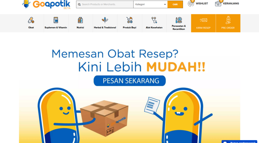 GoApotik: Platform Digital Kesehatan untuk Apotek UMKM yang Ingin Perluas Pasar dan Tingkatkan Penjualan